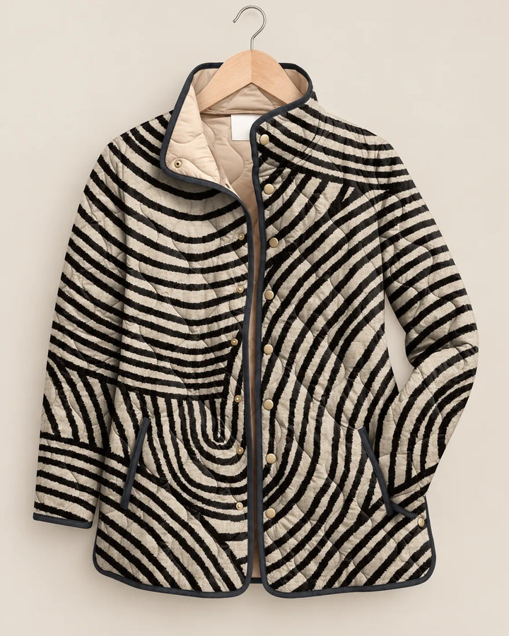 Rosalie Colorful Paisley Quilted Jacket