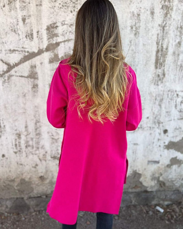 Camille | Hooded Long Sleeve Cardigan
