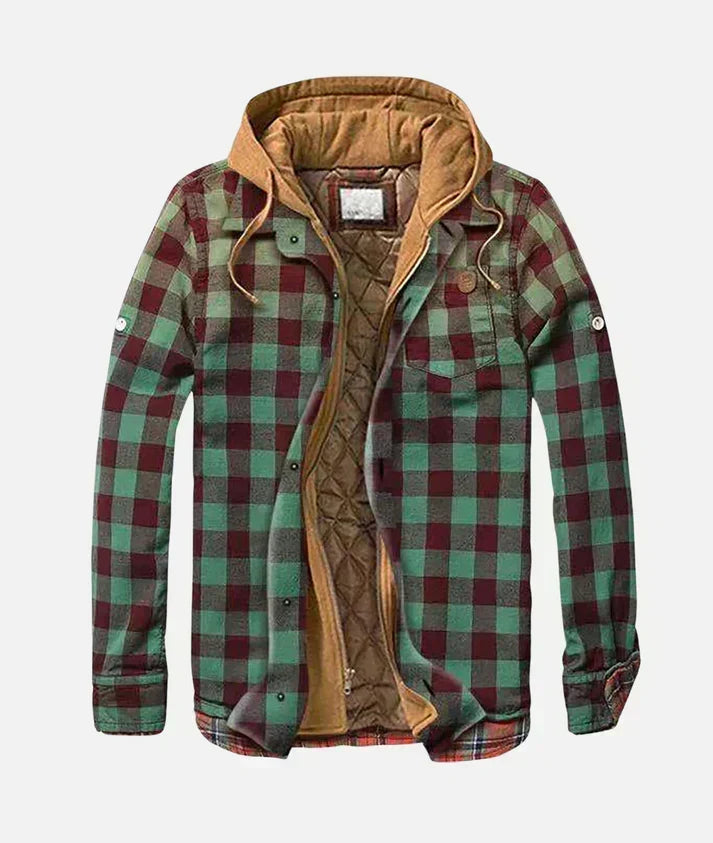 Varel Checked Patchwork Jacket