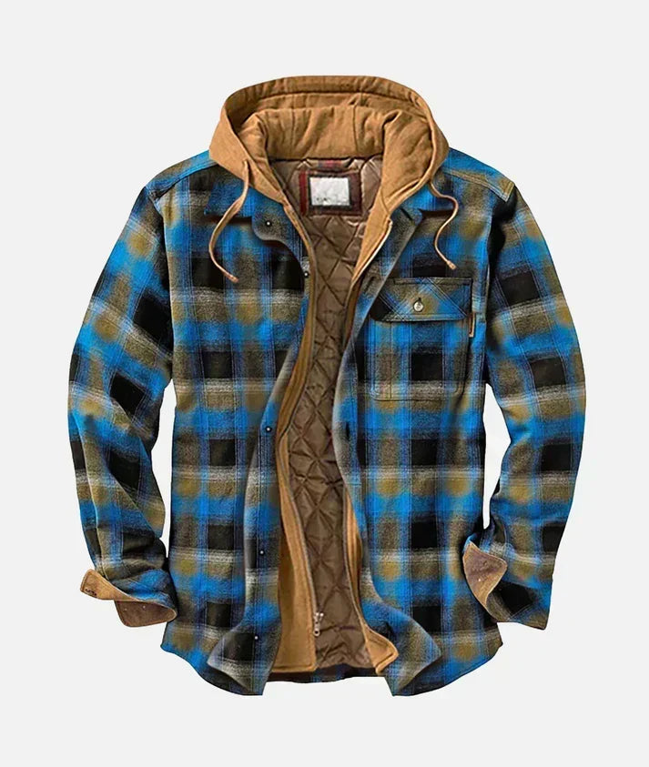Varel Checked Patchwork Jacket