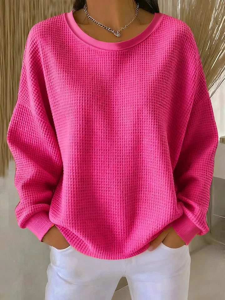 Women’s Classic Ribbed Crewneck Sweater