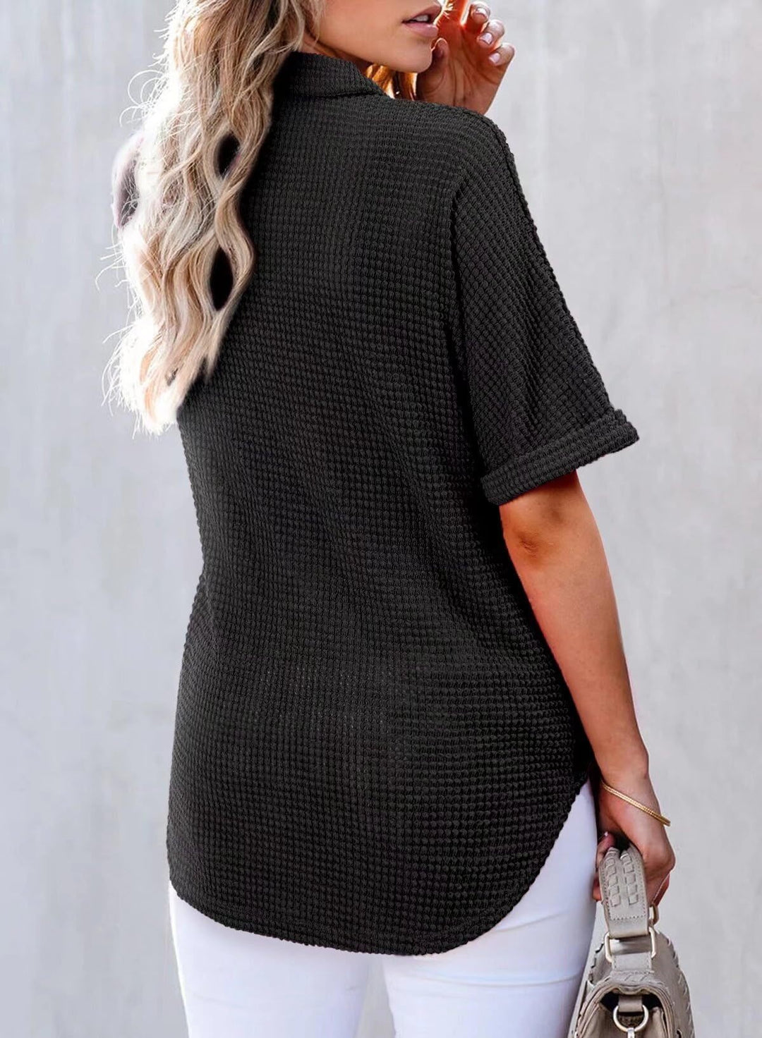 Solen | Cozy Waffle Knit Elegance