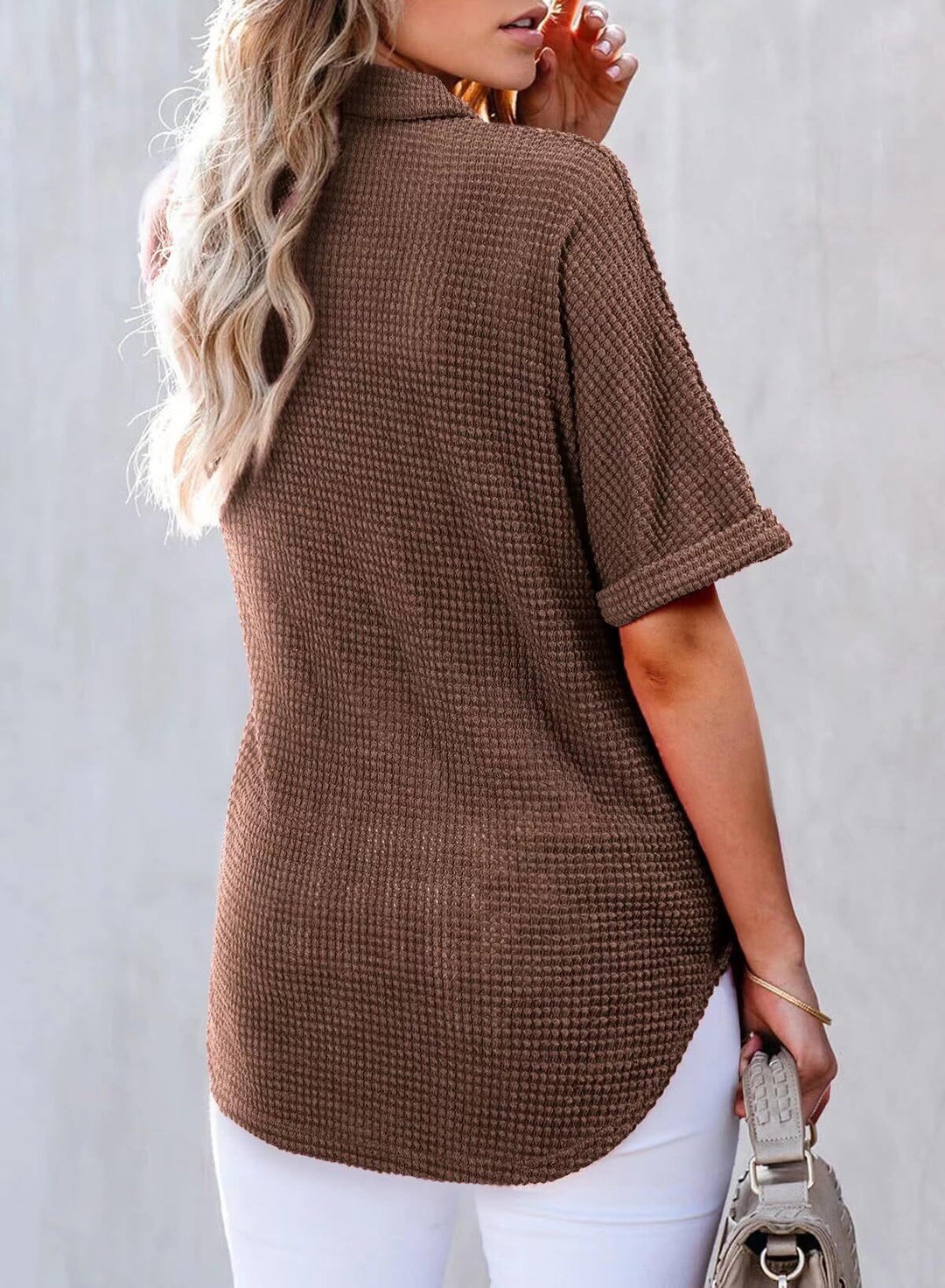 Solen | Cozy Waffle Knit Elegance