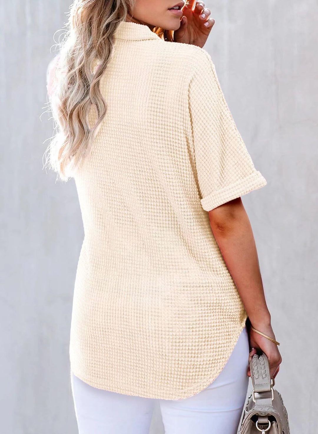 Solen | Cozy Waffle Knit Elegance