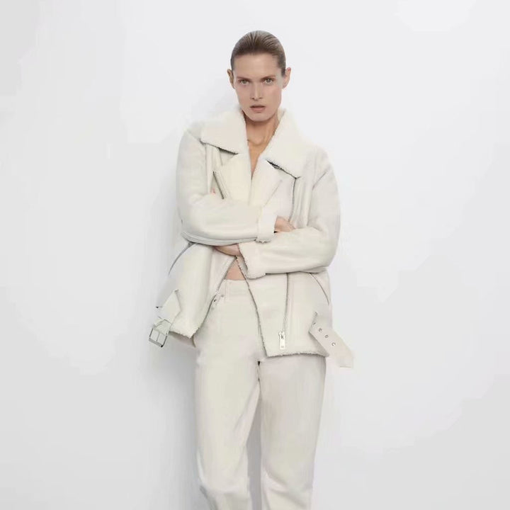 Zia | Winter Lambskin Coat