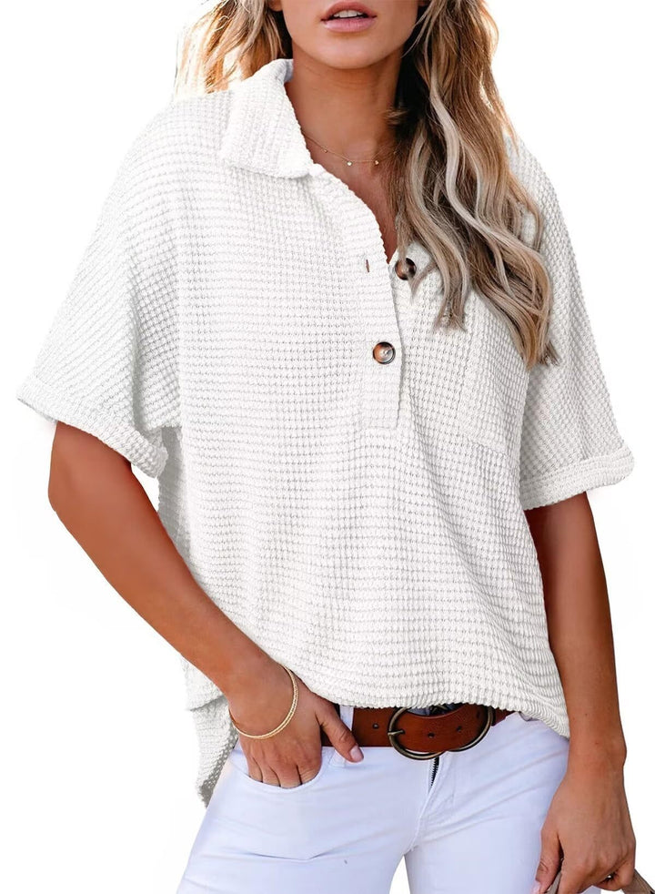Solen | Cozy Waffle Knit Elegance