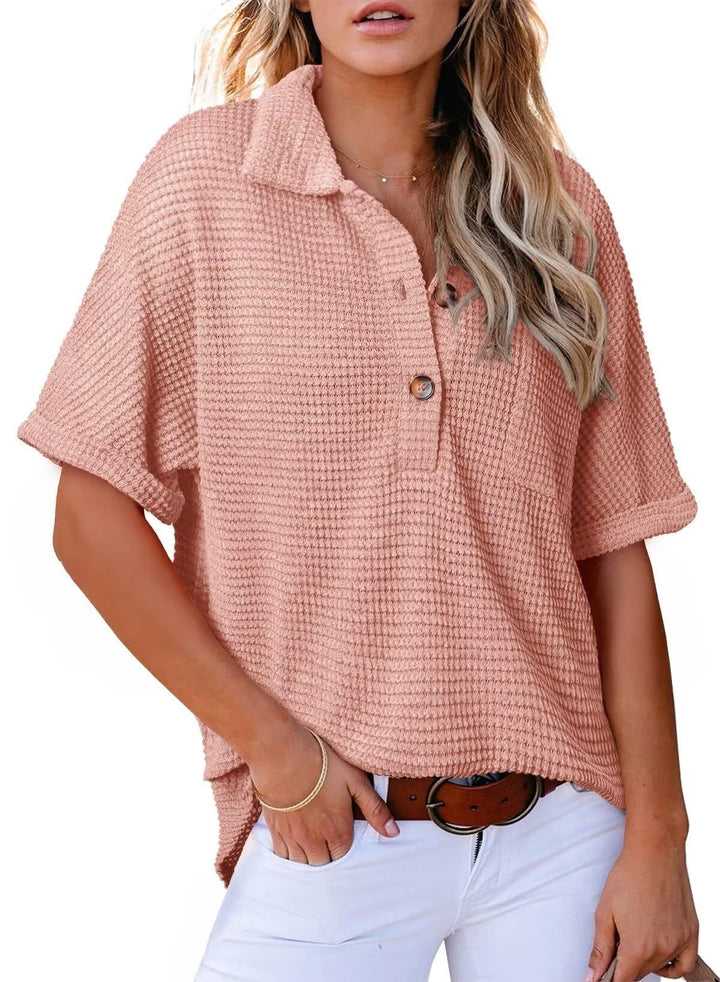 Solen | Cozy Waffle Knit Elegance
