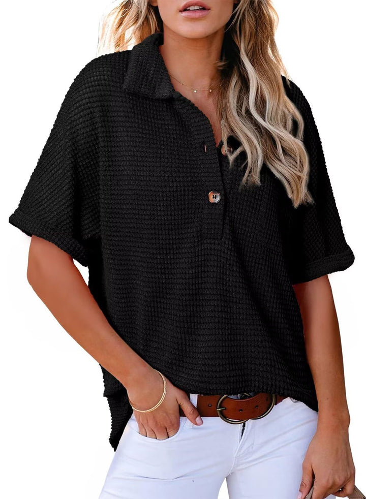 Solen | Cozy Waffle Knit Elegance