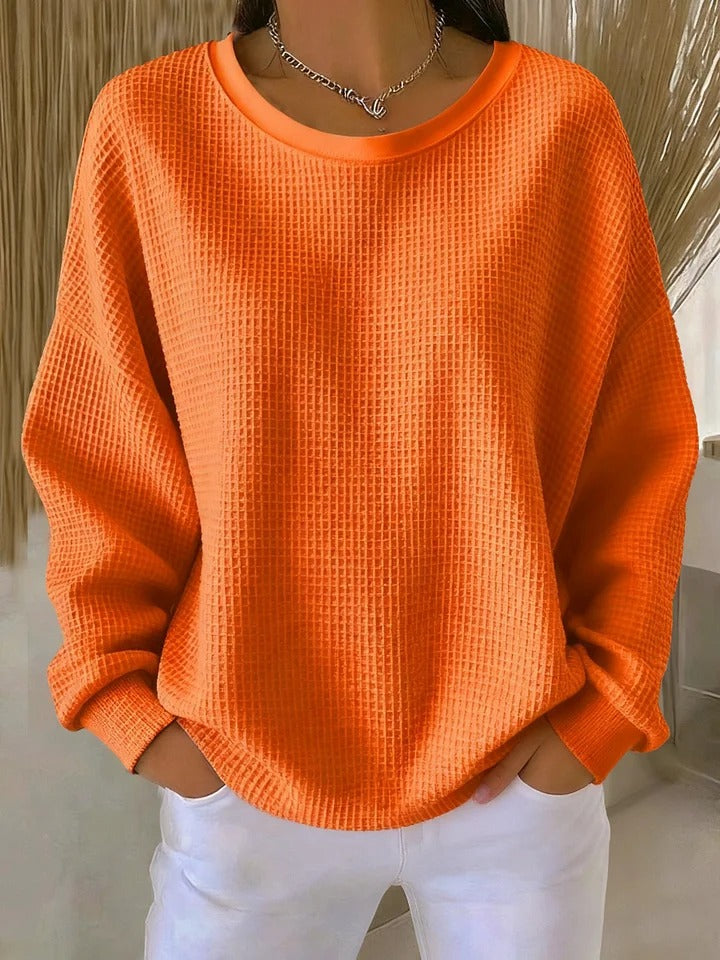 Women’s Classic Ribbed Crewneck Sweater