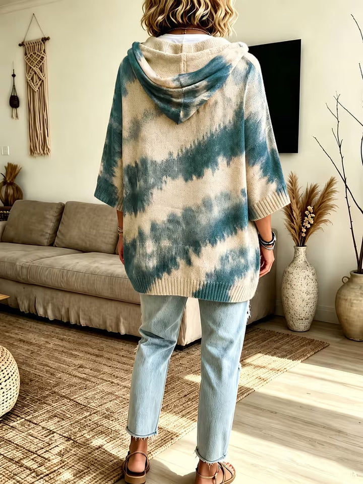 Sienna™ | Vintage Tie Dye Hooded Sweater