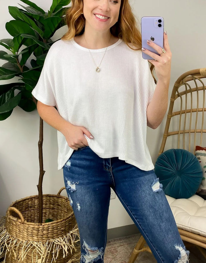 Patricia | Relaxed Striped Knit Essential