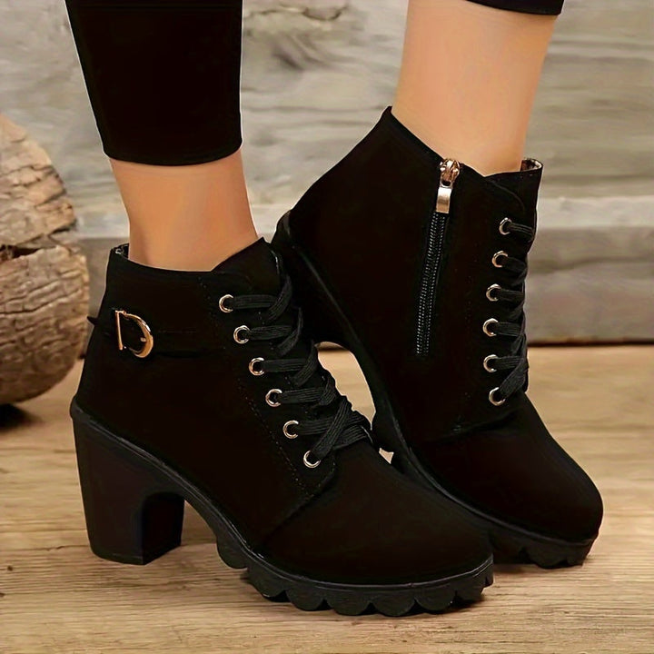 Addison | Lace-Up Ankle Boots