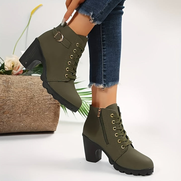 Addison | Lace-Up Ankle Boots